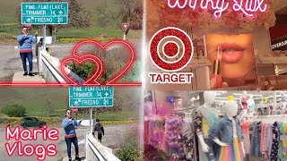 De compras en Target  | Caminando en Pine Flat Lake | MARIE VLOGS