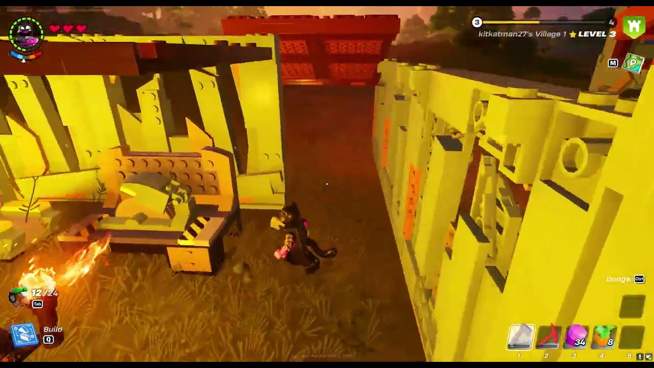 Lego Fortnite collab world with my friend (episode 1)