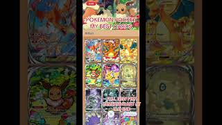 POKEMON TCG POCKET BEST CARDS FULL PIKA AT END #andycollectsplus #tradingcards #pokemontcgpocket