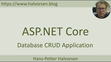 ASP.NET Core - Database CRUD Application