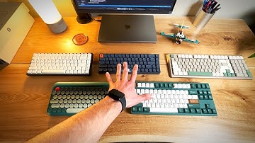 Mechanical Keyboards Sound Test + Giveaway 😊 🎉 Day in The Life of a Software Engineer (ep. 24)