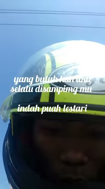 story wa kekinian  di atas motor