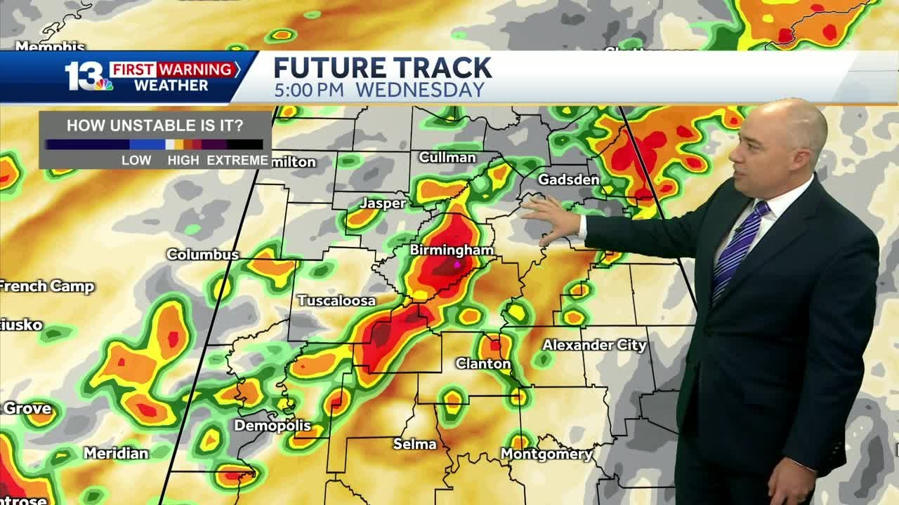 Alabama Impact Days: Severe storms in Alabama's weather forecast this ...