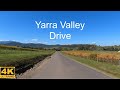 Scenic drive in yarra valley  melbourne australia  4k u.