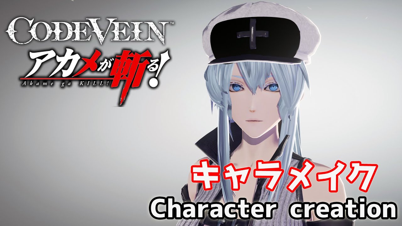 Code Vein Esdeath From Akame Ga Kill Character Creation アカメが斬る のエスデスをキャラクリ コードヴェイン Youtube