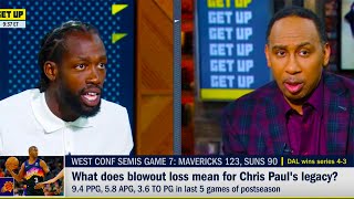 Patrick Beverley Disrespects Chris Paul After Game 7 Meltdown VS Dallas! Suns Mavs Get Up ESPN NBA