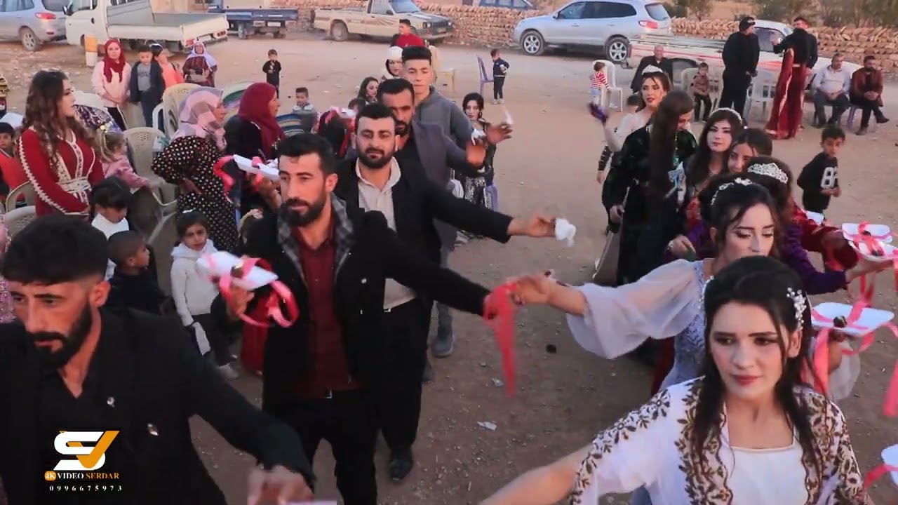 اجمل حفلات كوباني اهالي قرية اوخان زفاف العروسين احمد ❤️ وحيدة اقيم الحفل قي قرية اوخان رقم /4/