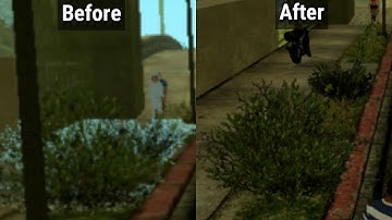 GTA SA Android: How to fix visual bug textures