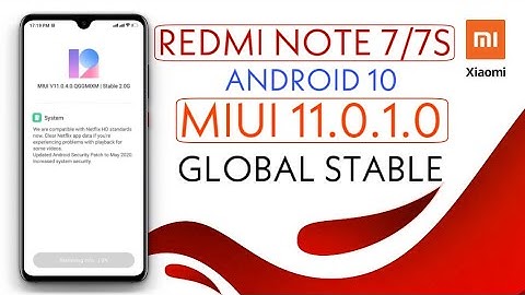 REDMI NOTE 7 & 7S ANDROID 10 GLOBAL STABLE UPDATE ROLLOUT STARTED | ANDROID 10 ROLLOUT STABLE UPDATE
