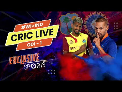 CricLIVE - West Indies vs India, 1st ODI | Doordarshan Sports #WIvIND