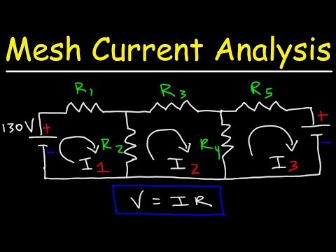 ಮೆಶ್ ಕರೆಂಟ್ ಸಮಸ್ಯೆಗಳು - ಎಲೆಕ್ಟ್ರಾನಿಕ್ಸ್ ಮತ್ತು ಸರ್ಕ್ಯೂಟ್ ವಿಶ್ಲೇಷಣೆ