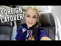 INTERNATIONAL FLIGHT ATTENDANT LIFE 👩🏼‍✈️A Fun Foreign Layover!