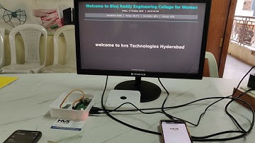 LCD Notice board using Raspberry pi through Bluetooth Voice Input
