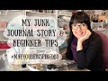 Mayyoubeinspiredby collab  my junk journaling journey  some tips for beginners