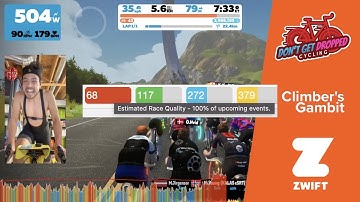 100% Zwift Power Race Quality Is NO JOKE!!