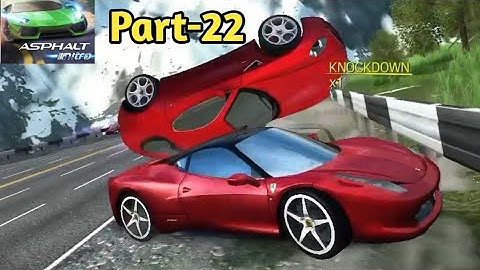 Asphalt Nitro - Ferrari 458 Italia / Part-22 / Mobile Game @krishnathecreato 