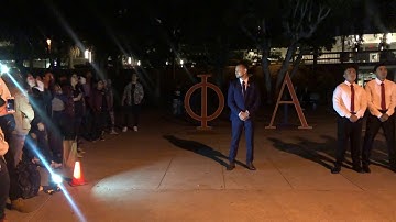 Phi Iota Alpha Fraternity, Inc - Alpha Epsilon AB Line New Member Presentation Spring 2019 CSUDH