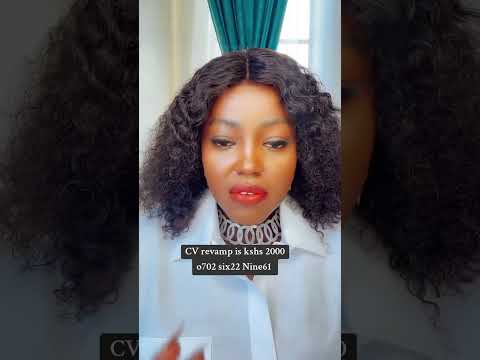 YB3356 CV Revamp 0702622961 0746379520 Missnyawiragiks Careercoachnyawira Jobvacancieske