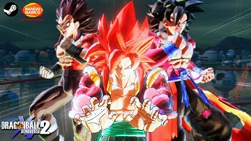 (NEW) Epic Xeno Gogeta SSJ4 Form in Dragon Ball Xenoverse 2! w/New Skills