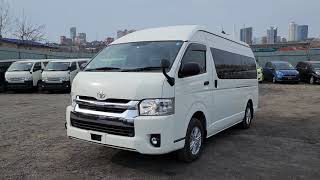 Toyota hiace 2018 год диз 4вд САМЫЙ БОЛЬШОЙ КУЗОВ