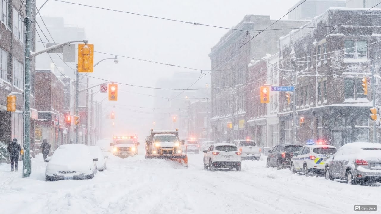 BREAKING Environment Canada Issues HIGH IMPACT Warnings - Atlantic Canada Faces 35cm Snow Today