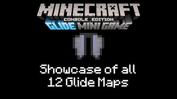Minecraft Glide Minigame - Showcase of all 12 Maps