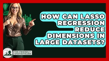 How Can Lasso Regression Reduce Dimensions In Large Datasets? - The Friendly Statistician