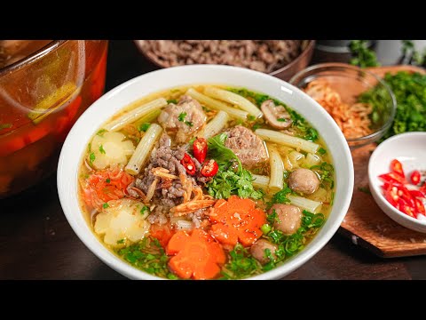 Cách nấu Nui Thịt Bằm chỉ cần nhớ 3 bước này, thơm ngon hơn cả ngoài hàng | Macaroni recipes mới 2023