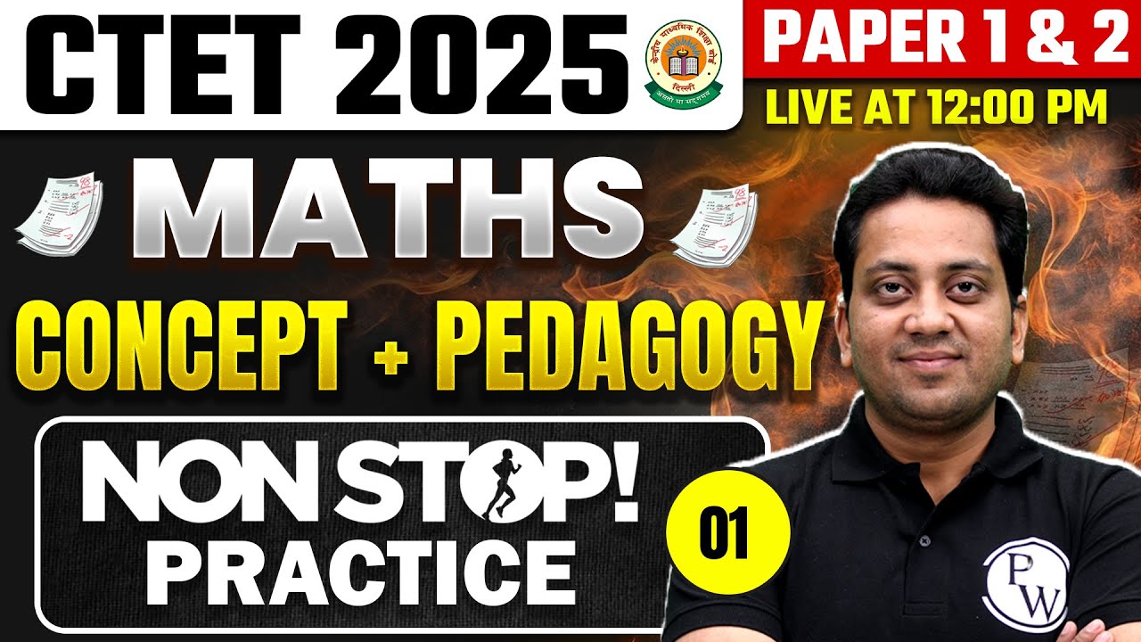 CTET Maths Paper 2 & 1 | CTET Maths Concept & Pedagogy | Maths for CTET ...