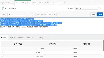 Урок 16. SQL. Конструкция between.