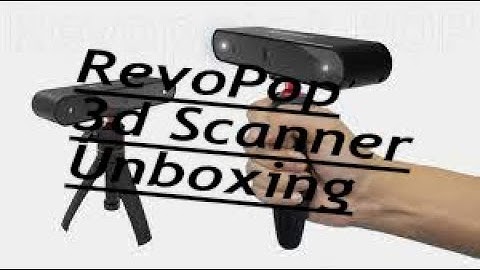 Revopoint pop 3d Scanner : Unboxing