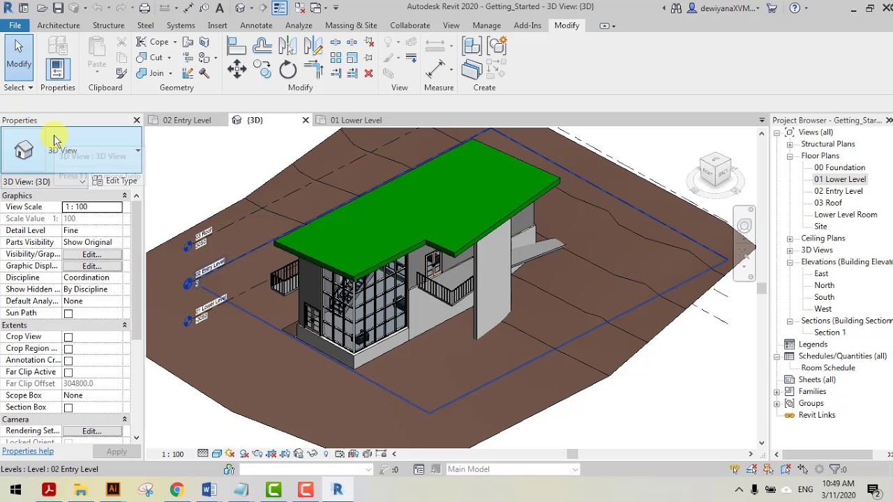 Introduction to Revit Tutorial - YouTube