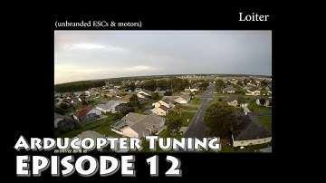 Arducopter 3.0.1 Loiter, Yaw, RTL, Position Hold test.  PID tuning