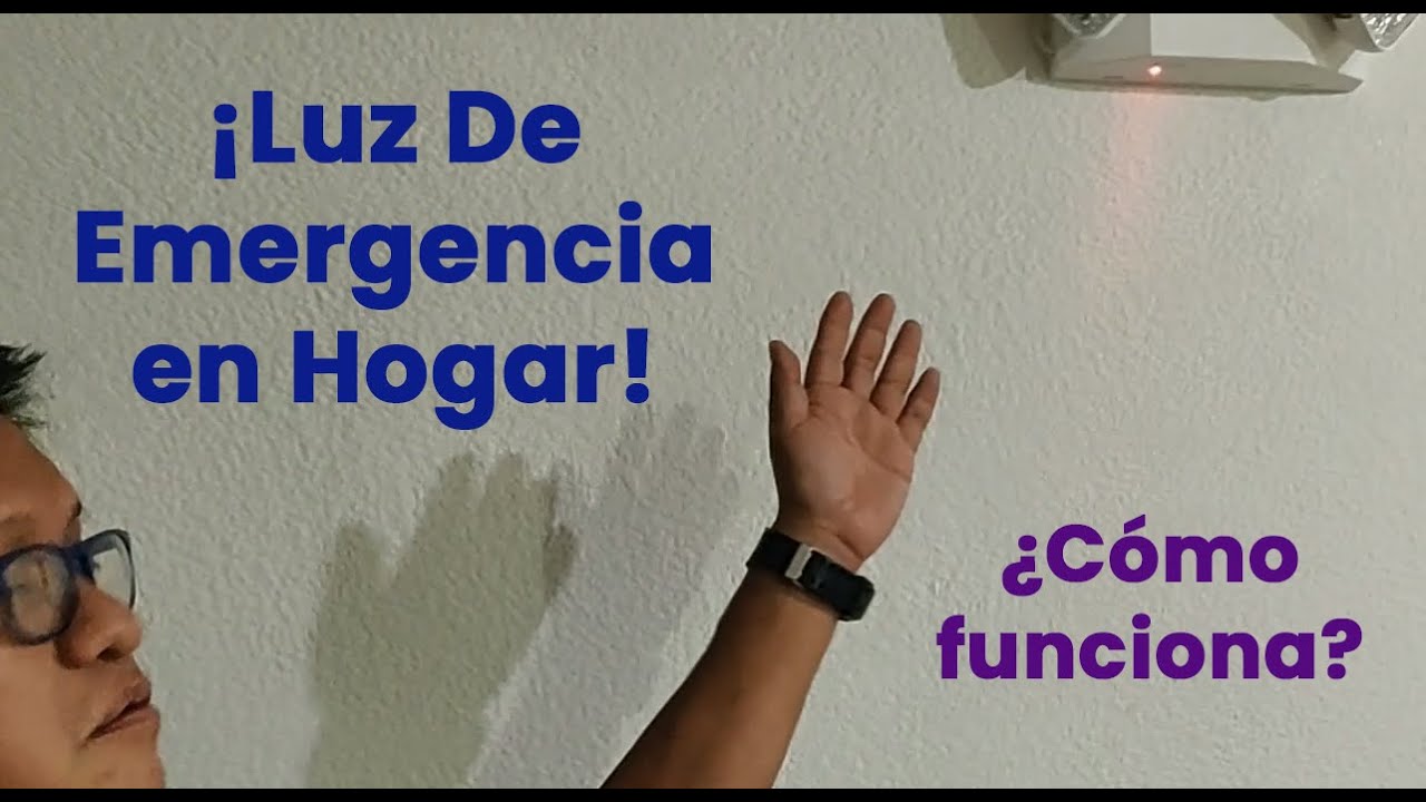 Como Funciona la Luz De Emergencia en Casa 