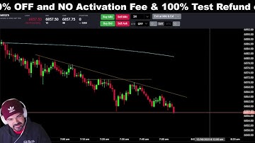 🔴 LIVE FUTURES DAY TRADING | ES and NQ Analysis - TakeProfitTrader NO ACTIVATION FEE!