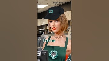 Taylor Swift and Sabrina Carpenter at Starbucks #swifties #erastour #taylorswift #sabrinacarpenter
