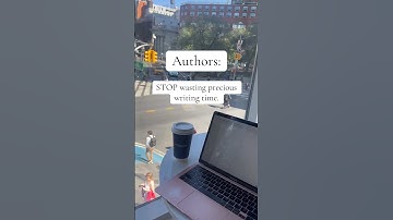 Authors, STOP wasting your writing time!