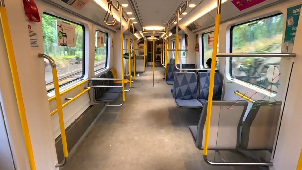 Stockholm Metro Ride - Sätra to Bredäng | Sweden | 26/08/25