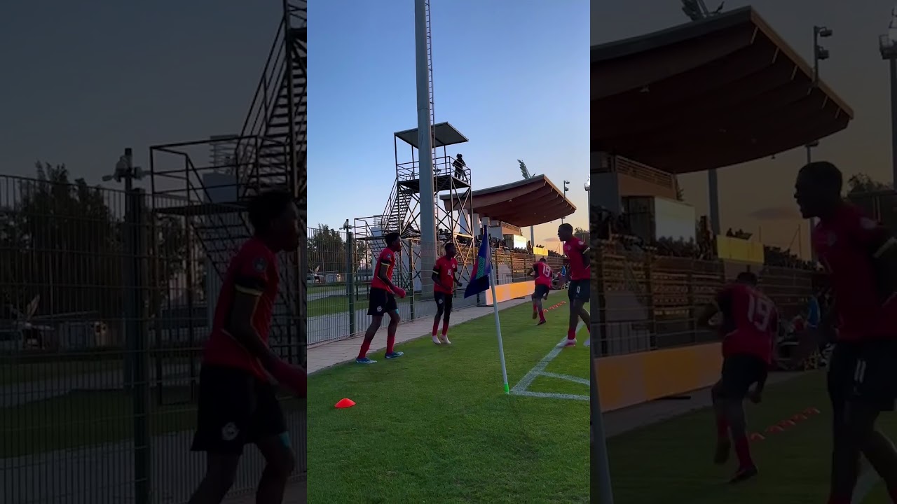 One smooth dribble later and Pelembe had Mozambique ahead. 🇲🇿⚽️