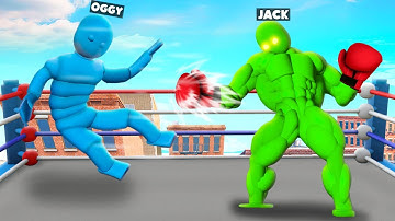 Jack Challenged Oggy In Npc Overgrowth Battle