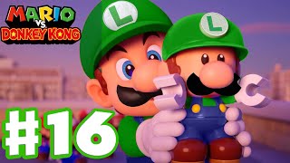 Mario Vs. Donkey Kong Nintendo Switch - Mario Cosplay Luigi Part 16 Final Boss Battle by CrazyGamingHub 1,268 views 8 days ago 17 minutes