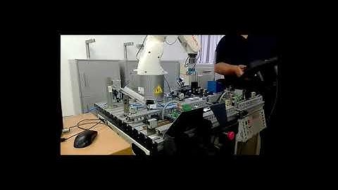 Pruebas de ensamble Brazo Robótico KUKA