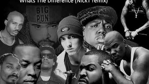 Dr Dre BIG Xzibit 2Pac What The Difference Nick T remix