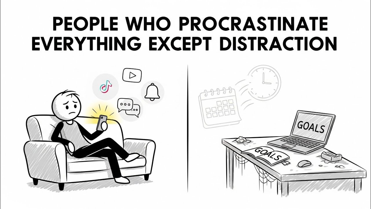 Psychology of People Who Procrastinate Everything Except Distractions ...