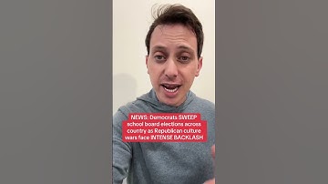 Dems SWEEP School Board Elections as BACKLASH GROWS against MAGA Culture Wars