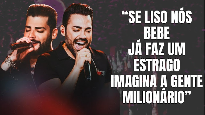 SE LISO NOS BEBE JA FAZ UM ESTRAGO IMAGINA A GENTE MILIONARIO (GUILHERME E BENUTO)