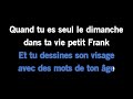 Karaok francois feldman petit frank