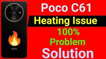Poco C61 Mobile Heating Problem | How to Solve Heating Problem in Poco C61 Mobile