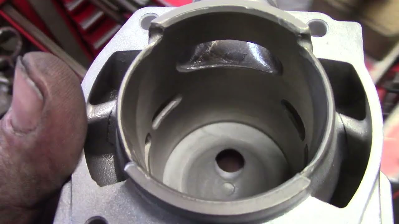 One Of The Best Husqvarna 372xp Aftermarket Cylinders Italy Tec W/ Meteor Piston