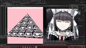 Celestia Ludenberg Pyramid [OpenGL/C++ Texture Test]